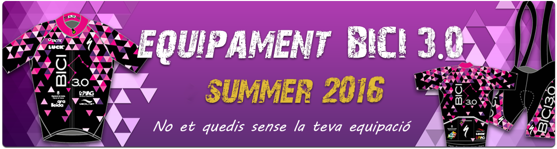 Equipament Summer 2016
